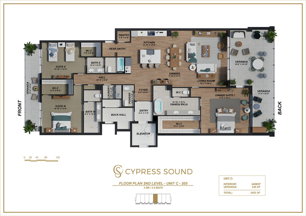 205 CYPRESS UNIT C 2ND LEVEL EN A3 R05