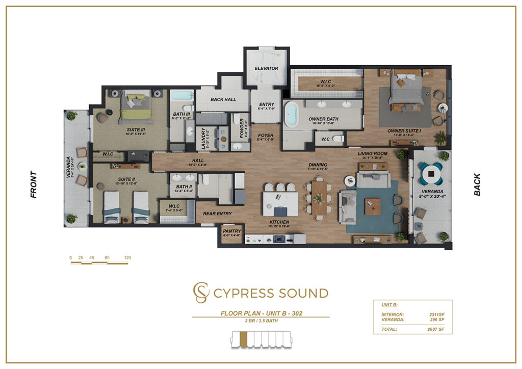 302 CYPRESS UNIT B 3RD LEVEL EN A3 R05