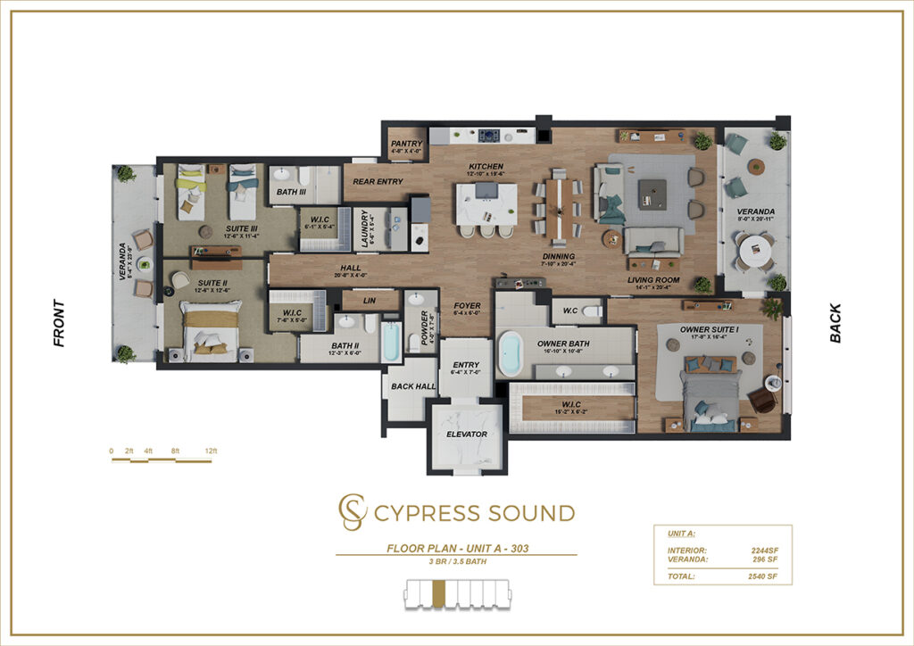 303 CYPRESS UNIT A 3RD LEVEL EN A3 R05