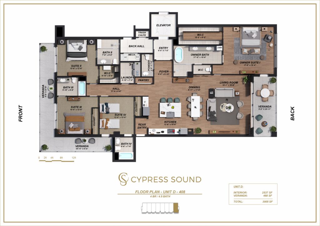 408 CYPRESS UNIT D 4TH LEVEL EN A3 R09