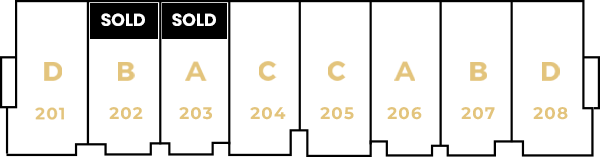 2nd Floor Cypress Sound – Units A to D